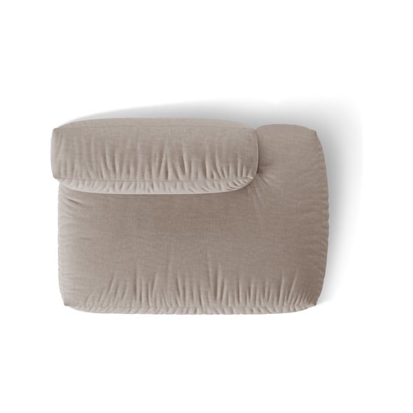 Бежов модул за диван (десен ъгъл) Martina – Micadoni Home-image-3