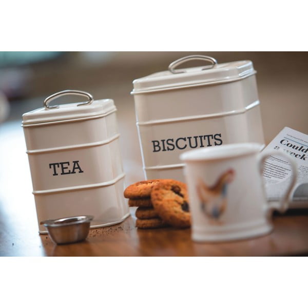 Стоманена кутия за бисквити Living Nostalgia – Kitchen Craft-image-1