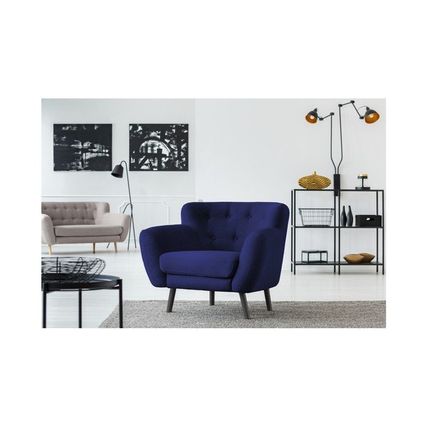 Синьо кресло Cosmopolitan design Hampstead-image-4