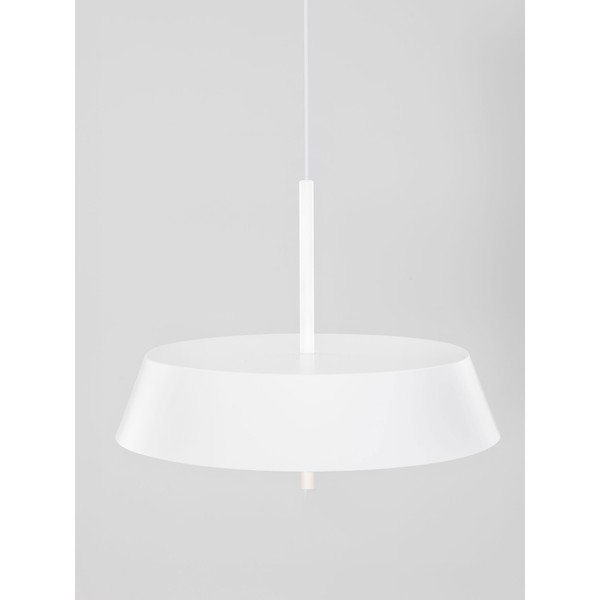 Бяло алуминиево LED затъмняващо се висящо осветително тяло ø 45 cm Velio – Nova Luce-image-4