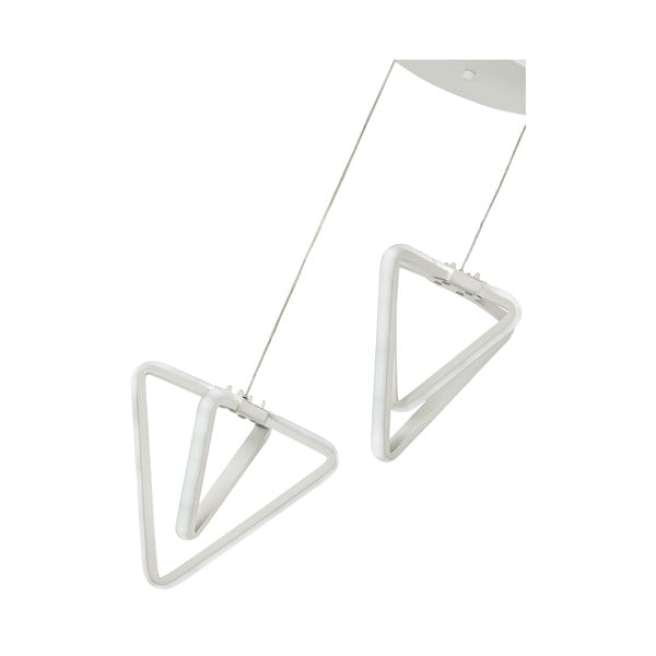 Бяло метално LED висящо осветително тяло ø 20 cm Baris – Squid Lighting-image-3