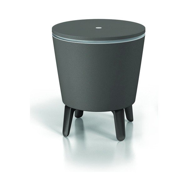 Пластмасова кръгла градинска маса с тавичка за лед ø 49,5 cm Cool – Keter-image-2