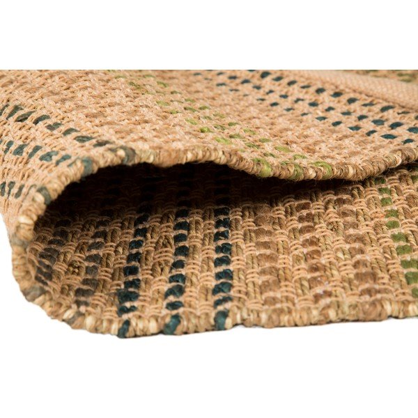 Koberec z mořské trávy, juty a bavlny Flair Rugs Blue, 80 x 150 cm-image-2