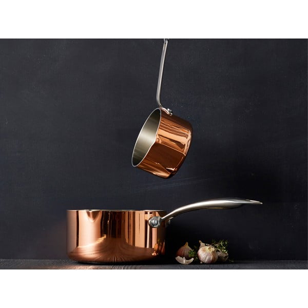 Тиган от неръждаема стомана/меден 400 ml – Blomsterbergs-image-2