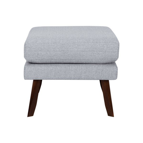 Светлосива табуретка Елена - Mazzini Sofas-image-3
