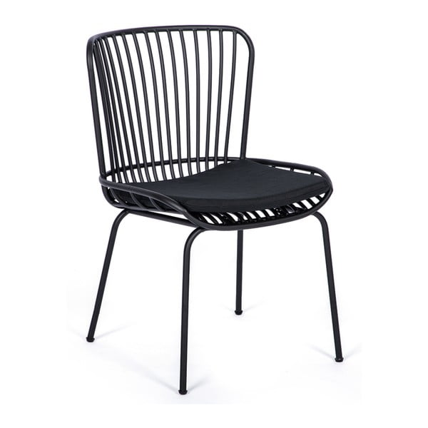 Комплект от 2 черни градински стола Rimini - Bonami Selection