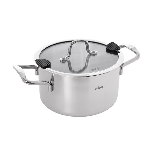 Касерола от неръждаема стомана с капак 6,2 l Venice – Orion