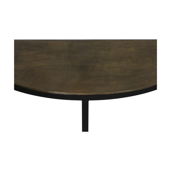 Метална конзолна маса бронзова 42x100 cm Peto – Light & Living-image-2