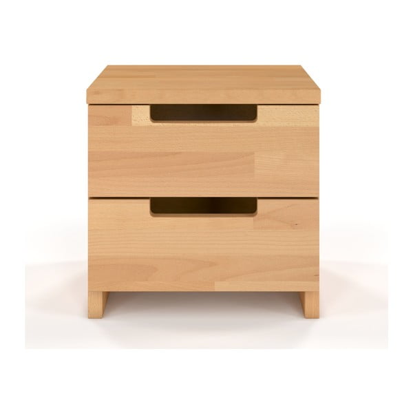 Нощно шкафче от букова дървесина с 2 чекмеджета SKANDICA Spectrum - Skandica