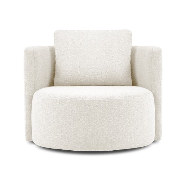 Бял въртящ се стол Nael - Interieurs 86-image-2