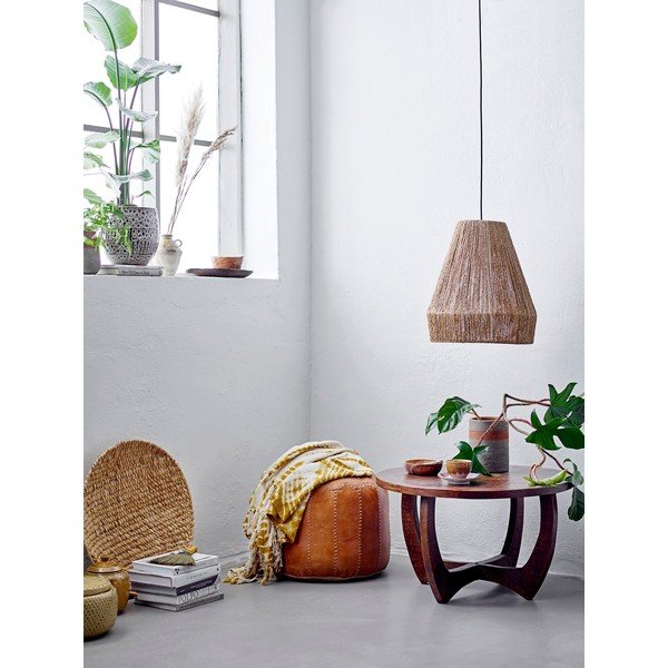 Ваза от бежов фаянс, височина 18 cm Ines - Bloomingville-image-4