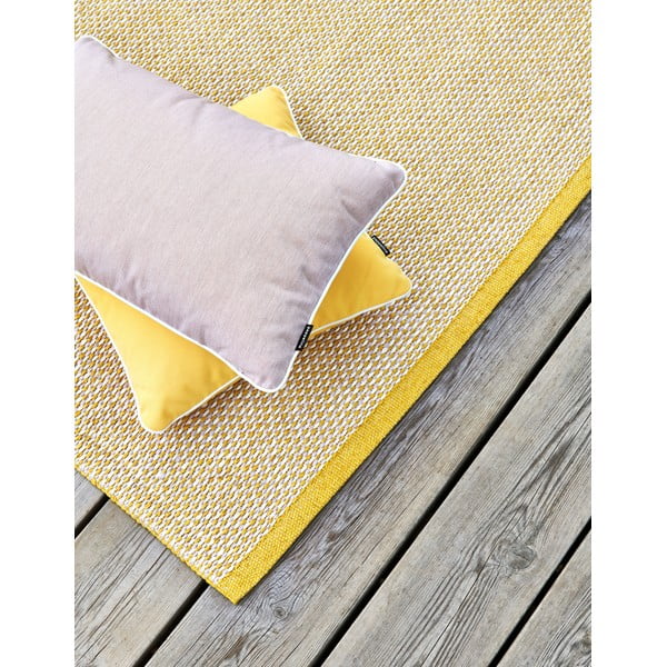 Килим за открито и закрито в цвят горчица 60x125 cm Effi Mustard – Pappelina-image-3