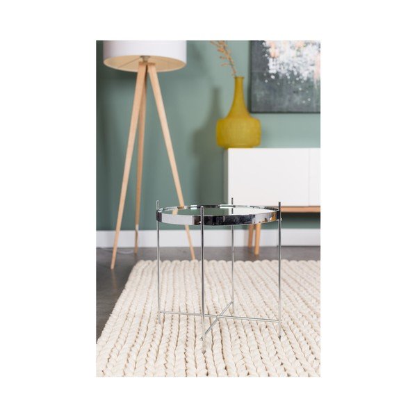 Сгъваема маса в сребристо Cupid - Zuiver-image-1