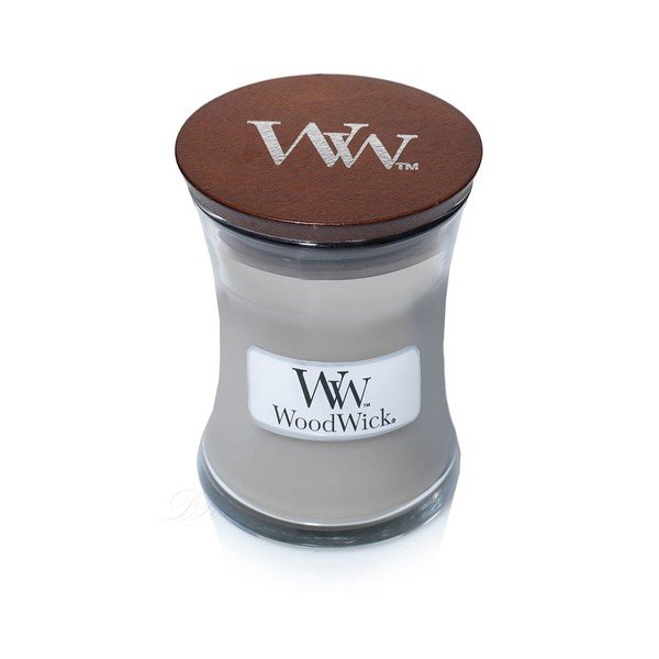 Ароматна свещ Огън в камината, 20 часа горене - WoodWick-image-1