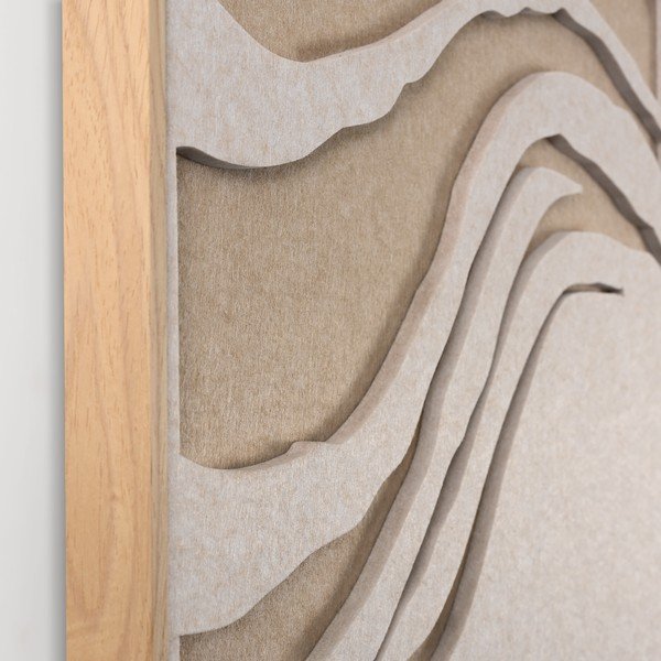 3D картина с включена рамка/акустична 62x62 cm Sacred Silence 2 – Malerifabrikken-image-4