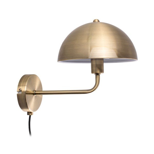 Стенна лампа в златист цвят, височина 25 cm Bonnet - Leitmotiv-image-1