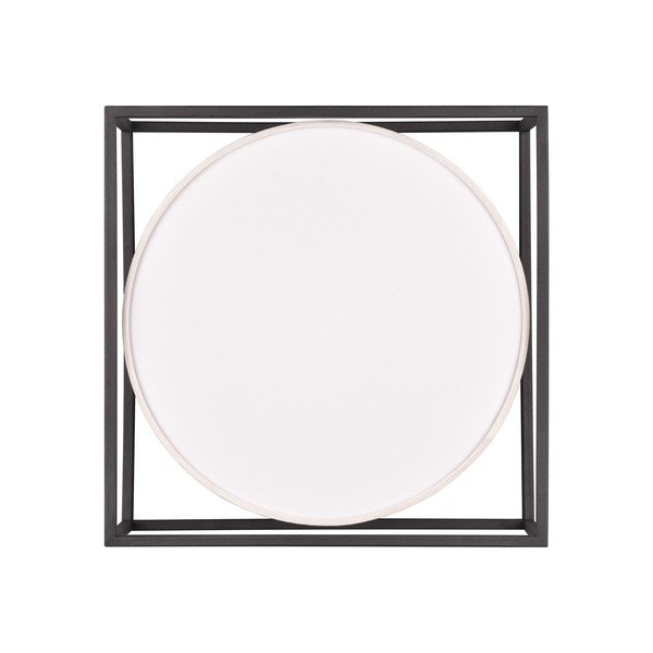 Лампа за таван в матово черно и бежово 30x30 cm Ross - Trio-image-2