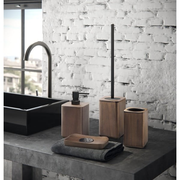 Кафяв диспенсер за сапун 150 ml Gedy Dafne – Sapho-image-1