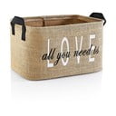 Кошница за съхранение от юта 30x22x30 cm – Mioli Decor