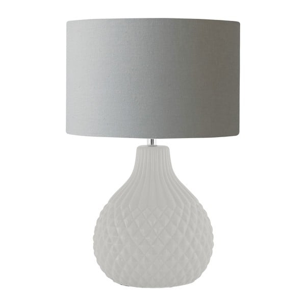 Настолна лампа със сив абажур Jax - Premier Housewares