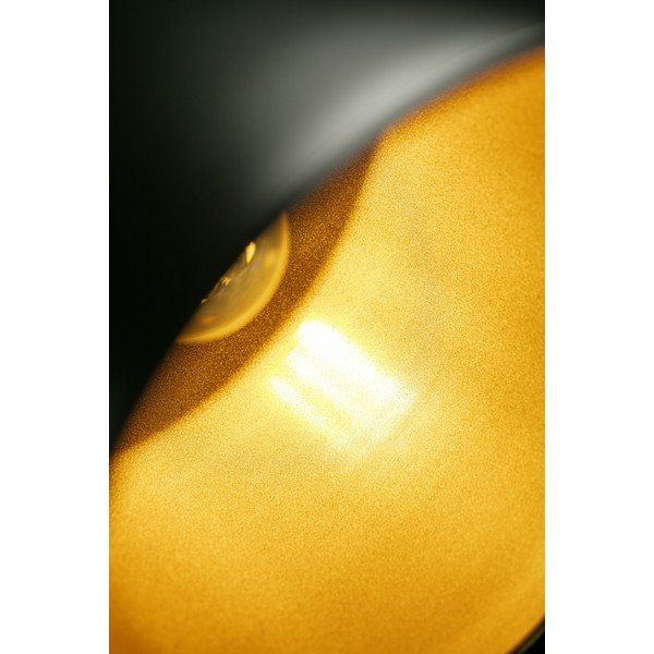 Черно висящо осветително тяло с метален абажур ø 32 cm Goa – GTV-image-3