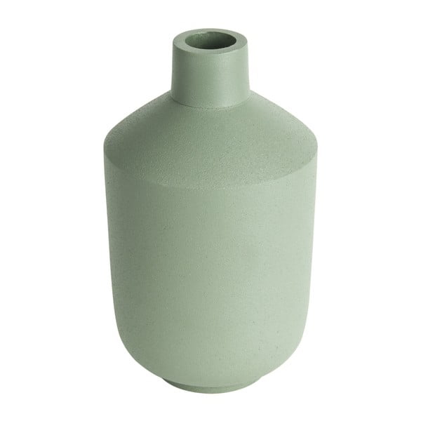 Světle zelená váza PT LIVING Nimble Bottle, výška 15,5 cm