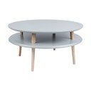 Тъмно сива масичка за кафе UFO, Ø 70 cm Ufo - Ragaba