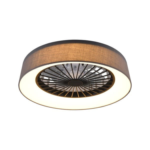 Сиво LED осветително тяло за таван Farsund – Trio-image-2