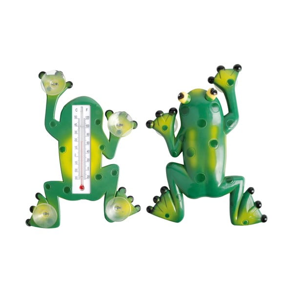 Термометър за прозорец във формата на жаба - Esschert Design-image-2