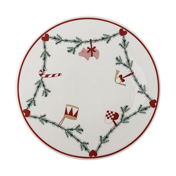 Глинена тава с коледен мотив ø 35 cm Yule – Bloomingville