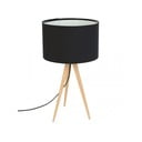 Черна настолна лампа Дърво Tripod - Zuiver