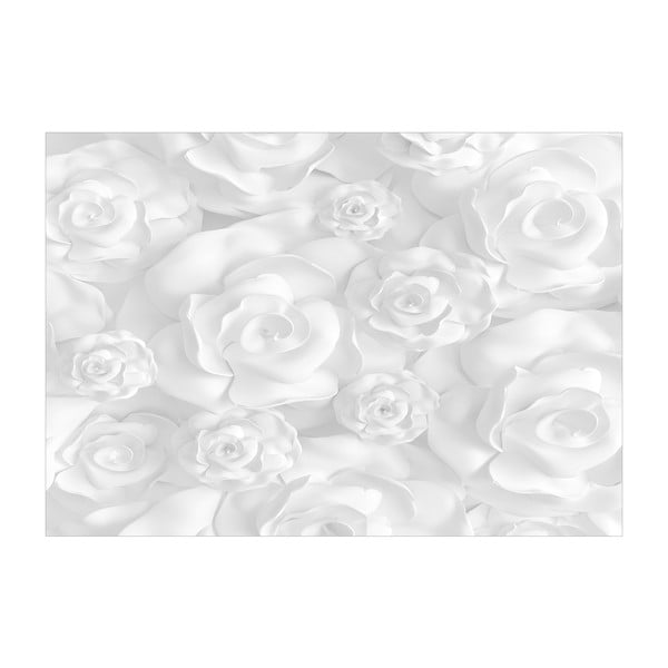Широкоформатен тапет , 400 x 280 cm Plaster Flowers - Artgeist