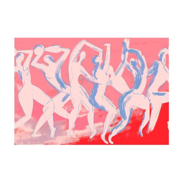 Постер 40x30 cm Dancing – By Garmi – The Poster Club