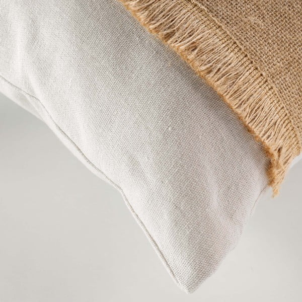 Декоративна възглавница със смес от юта 45x45 cm Rico – douceur d'intérieur-image-1