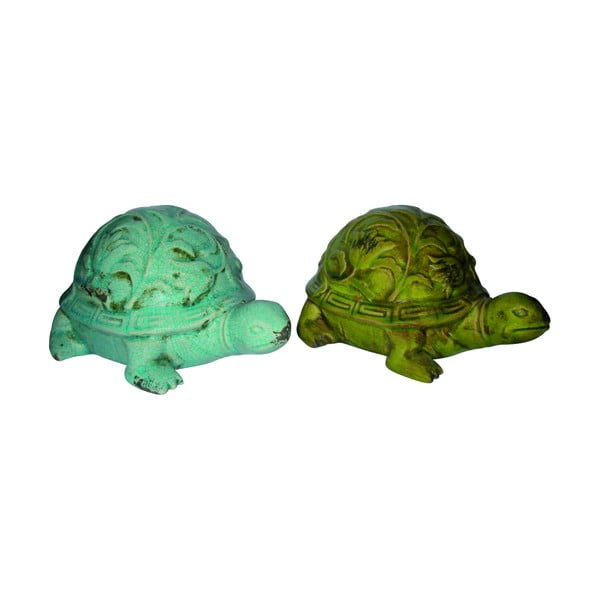 Статуетки в комплект от 2 бр. (височина 12,5 cm) Turtle – Deco Pleasure