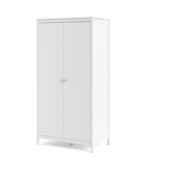 Бял гардероб 102x199 cm Madrid – Tvilum-image-4