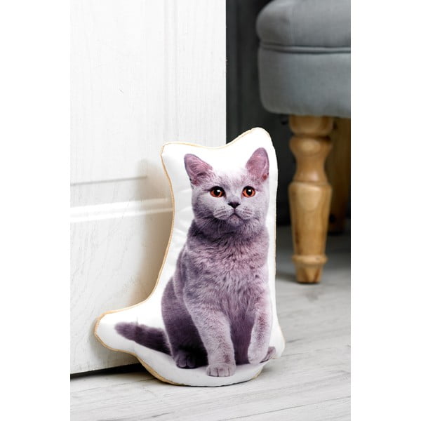 Възхитителни възглавници за врата с отпечатък на британска синя котка - Adorable Cushions