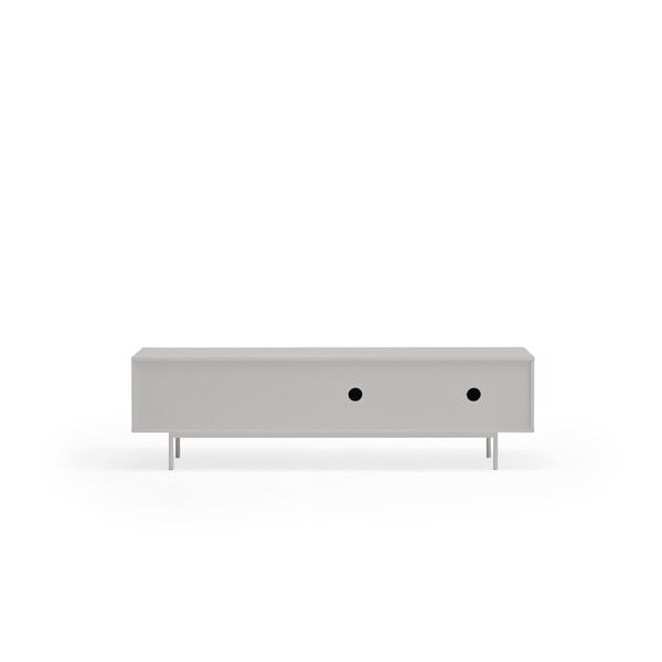 Сива/естествена маса за телевизор от декор от дъб  180x52 cm Sierra – Teulat-image-4