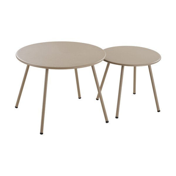 Бежов тапициран градински комплект за отдих за 4 души Nilo – House Nordic-image-4