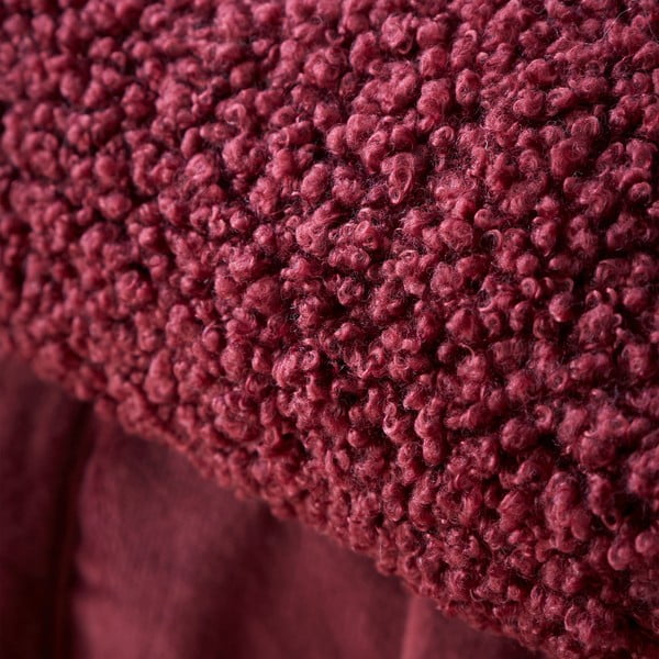Червено одеяло от микроплюш 130x170 cm Velvet Boucle – Catherine Lansfield-image-2