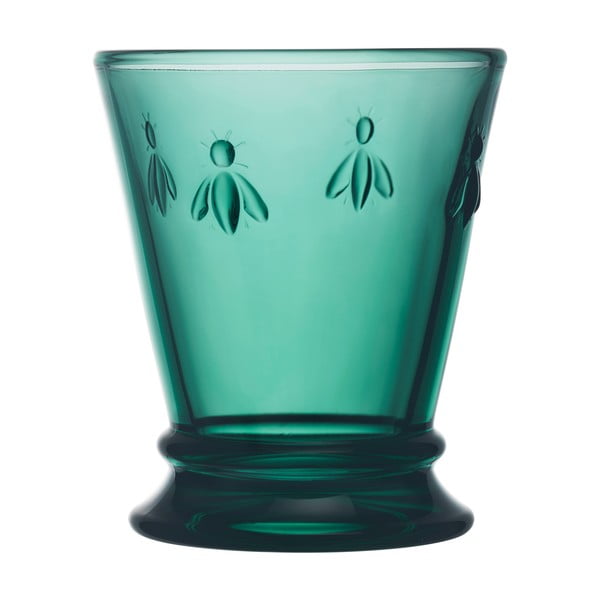 Изумрудено зелена чаша La Rochère Bee, 260 ml Abeille - La Rochére