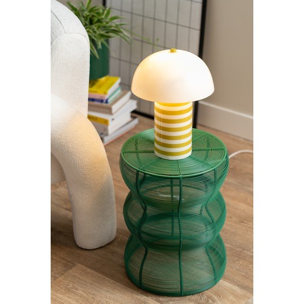 Метална кръгла странична масичка ø 30 cm Cuerda Onda – Leitmotiv-image-1