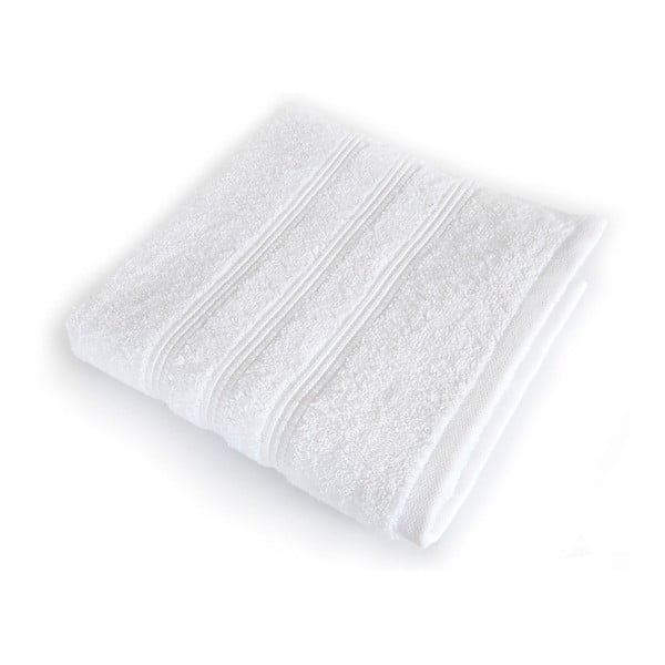 Bílý ručník z česané bavlny Irya Home Classic, 30 x 50 cm