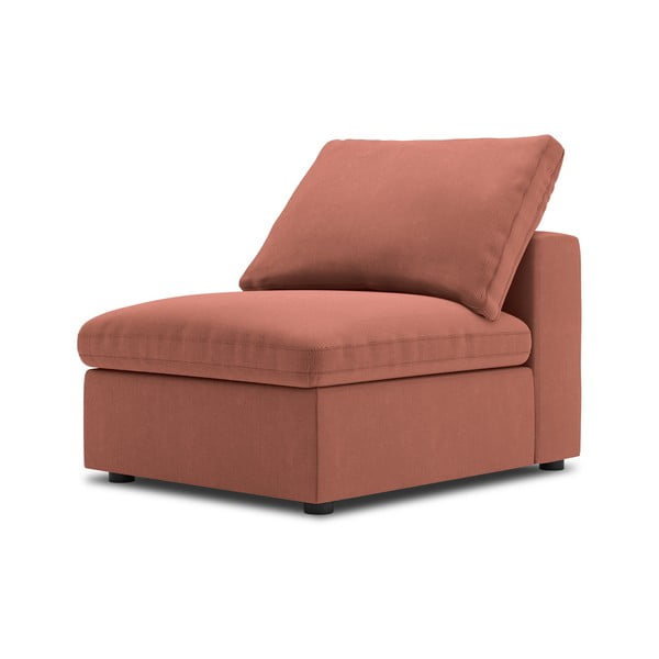 Розова средна част на модулен диван от велур Galaxy - Windsor & Co Sofas-image-2