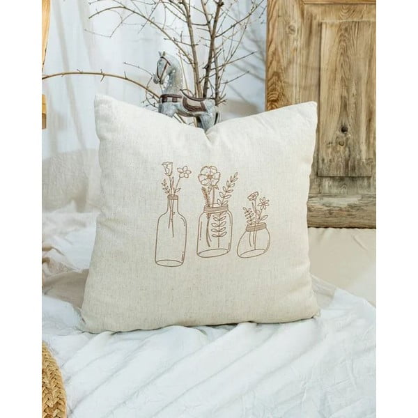 Калъфка за възглавница със смес от памук 45x45 cm – Mila Home-image-2