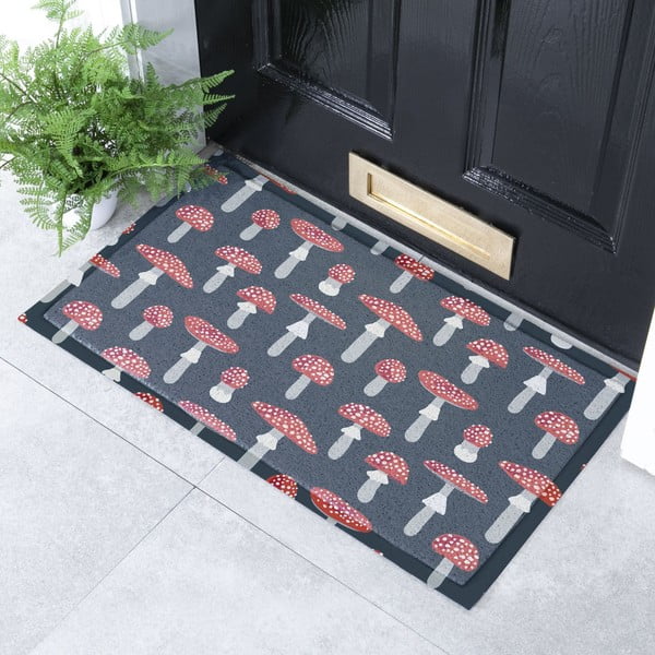 Изтривалка 40x70 cm Agaric Mushroom – Artsy Doormats-image-1