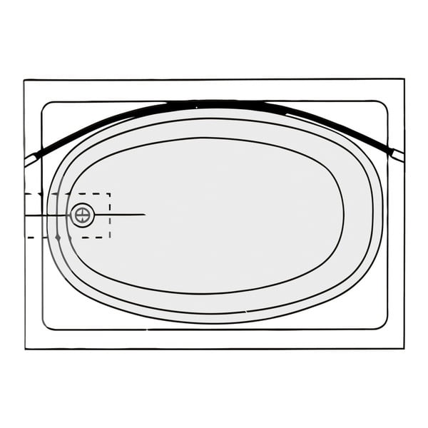 Телескопична конзола в сребристо за завеса за душ - Wenko-image-2