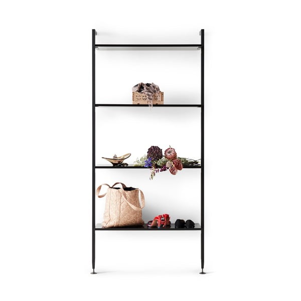 Черна етажерка за книги 94x210 cm Edge by Hammel - Hammel Furniture-image-2