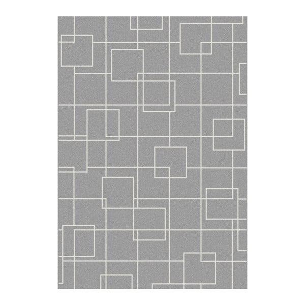 Šedý koberec Universal Norway Silver, 140 x 200 cm