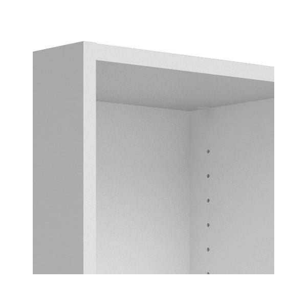 Бял шкаф за книги 41x107 cm Basic - Tvilum-image-4